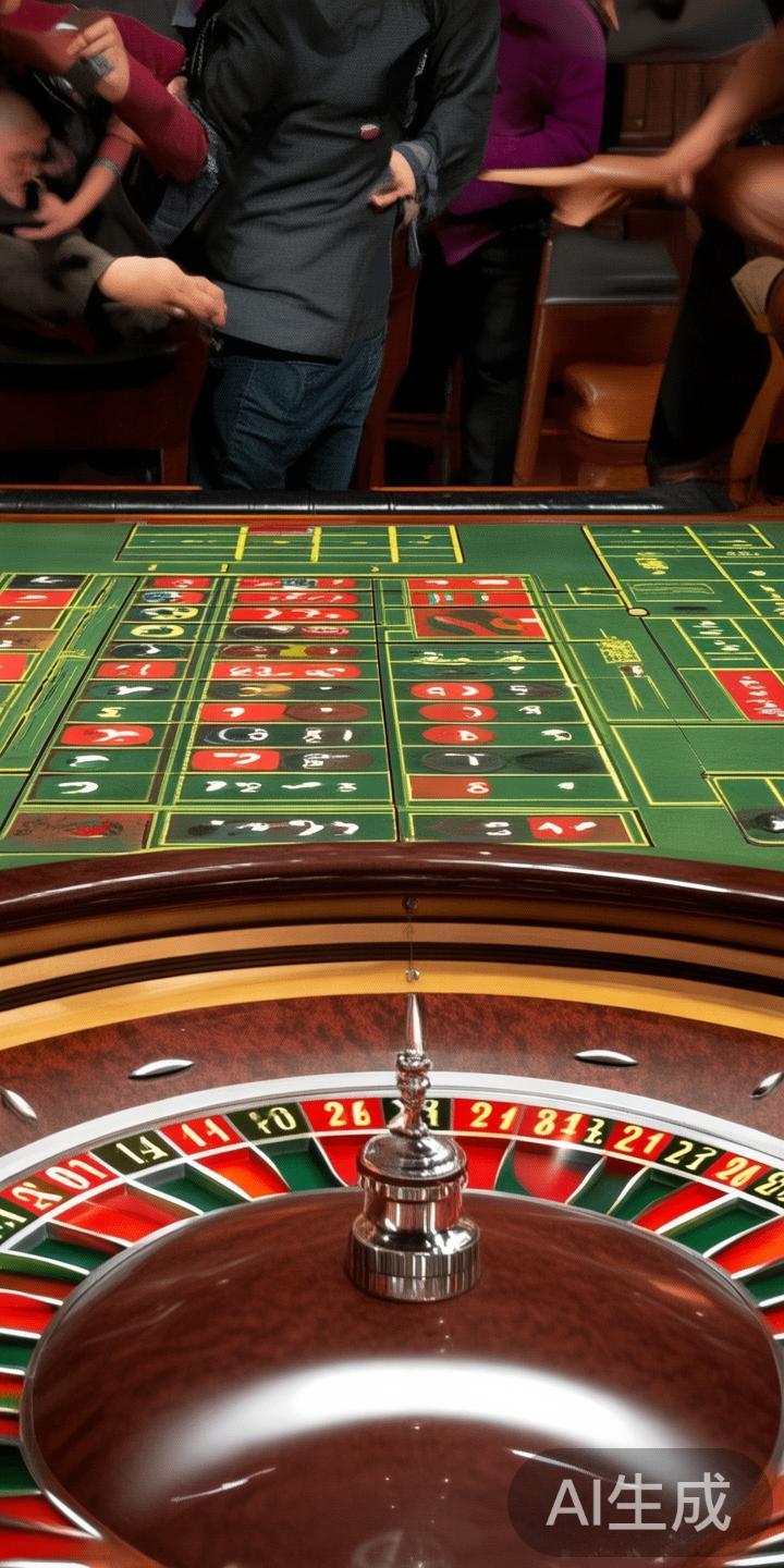 而在轮盘游戏中，玩家可以选择多种投注方式，例如数字